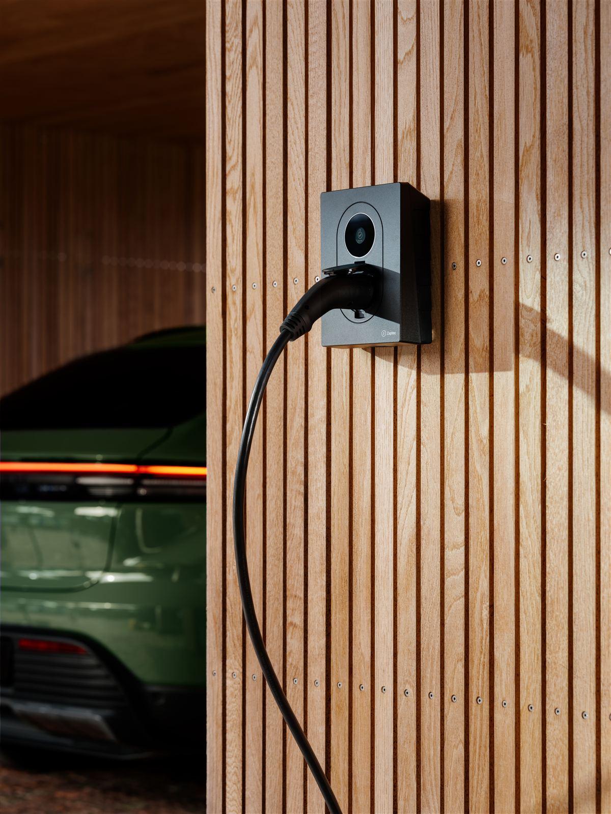 Installation av Zaptec Go elbilsladdare för hemmet i Jönköping
