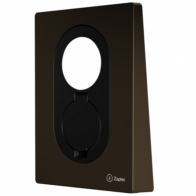 Zaptec Go Wood Brown